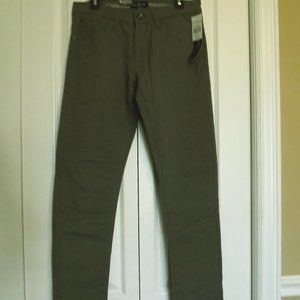 WT02 Dark Grey Pants Stretch Tech Skinny NWT 32x32